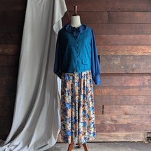 Load image into Gallery viewer, 90s Vintage Teal Plaid Vest