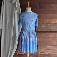 Load image into Gallery viewer, 90s Vintage Fruit Parfait Print Pullover Dress