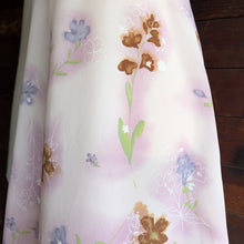 Load image into Gallery viewer, 90s Vintage Lilac Floral Mini Dress