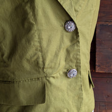 Load image into Gallery viewer, Y2K Vintage Green Short Sleeve Jacket
