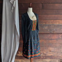 Load image into Gallery viewer, Vintage Cotton European Folk Dress