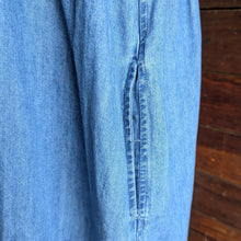 Load image into Gallery viewer, 90s Vintage Maxi Denim Shirt Dress