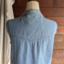 Load image into Gallery viewer, 90s Vintage Denim Sleeveless Top