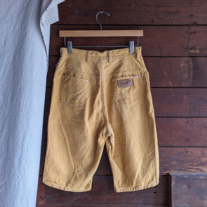 Vintage Yellow Wrangler Shorts