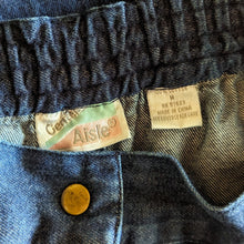 Load image into Gallery viewer, Vintage Dark Wash Denim Maxi Skirt