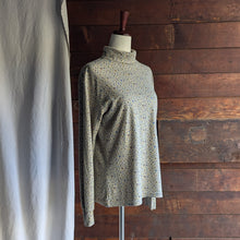 Load image into Gallery viewer, Y2K Vintage Leaf-Printed Turtleneck