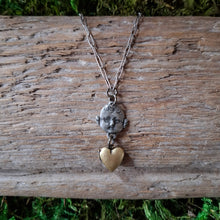 Load image into Gallery viewer, Doll Head & Locket Necklace