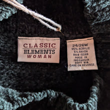 Load image into Gallery viewer, 90s/Y2K Plus Size Colorblock Knit Sweater