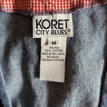 Load image into Gallery viewer, 90s Vintage Denim Patchwork Vest