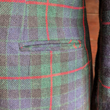 Load image into Gallery viewer, 90s Vintage Wool Blend Plaid Blazer