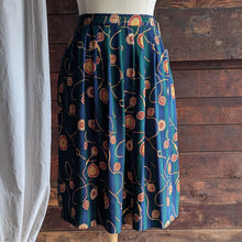 Load image into Gallery viewer, 90s Vintage Plus Size Medallion Print Midi Skirt