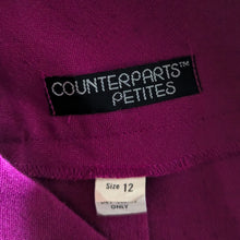 Load image into Gallery viewer, 80s Vintage Pleated Fuschia Midi Skirt