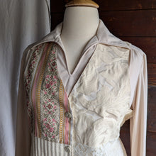 Load image into Gallery viewer, 70s Vintage Plus Size Polyester Knit Blouse