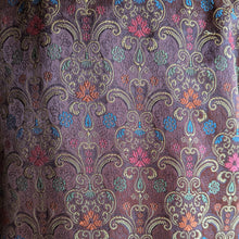 Load image into Gallery viewer, 90s Vintage Brown Satin Brocade Blazer