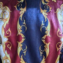 Load image into Gallery viewer, 90s Vintage Ornate Filigree Satin Windbreaker