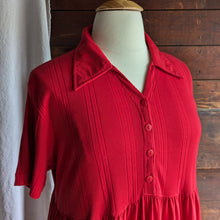 Load image into Gallery viewer, 90s Vintage Plus Size Red Jersey Knit Dress