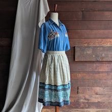 Load image into Gallery viewer, 90s Vintage Embroidered Birdhouse Denim Shirt