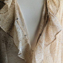 Load image into Gallery viewer, Y2K Vintage Plus Size Sheer Ruffled Blouse