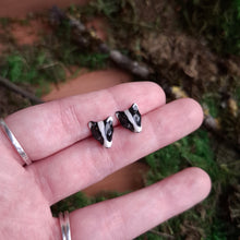 Load image into Gallery viewer, Porcelain Badger Stud Earrings