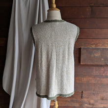 Load image into Gallery viewer, 90s Vintage Plus Size Harvest Embroidered Knit Vest