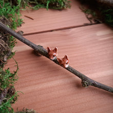 Load image into Gallery viewer, Porcelain Fox Stud Earrings