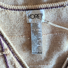 Load image into Gallery viewer, 90s Vintage Cotton Embroidered Sweater Vest