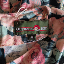 Load image into Gallery viewer, 90s Vintage Jersey Knit Rose Dress