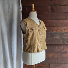 Load image into Gallery viewer, 90s Vintage Golden Tapestry Vest