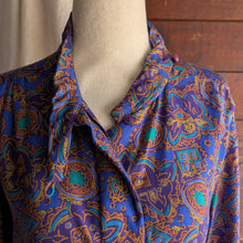 Load image into Gallery viewer, 90s Vintage Purple Pendleton Wizard Blouse