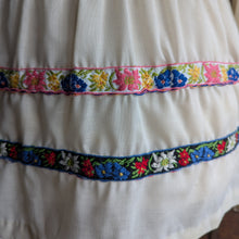 Load image into Gallery viewer, 70s Vintage Cream Asymmetrical Button Tunic