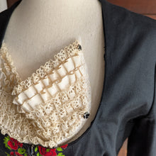 Load image into Gallery viewer, Vintage Cotton European Folk Dress