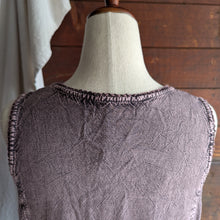 Load image into Gallery viewer, Y2K Vintage Overdyed Purple Sleeveless Mini Dress