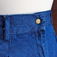 Load image into Gallery viewer, Vintage Dark Wash Denim Maxi Skirt