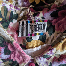 Load image into Gallery viewer, 90s Vintage Floral Print Flared Mini Dress