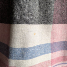 Load image into Gallery viewer, 80s Vintage Pink and White Plaid Skirt