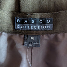 Load image into Gallery viewer, 90s Vintage Olive Midi Skirt