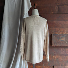 Load image into Gallery viewer, 90s Vintage Cream Embroidered Floral Cardigan