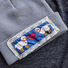 Load image into Gallery viewer, Upcycled Sheep Patch Beanie