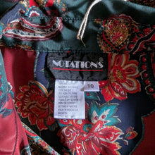 Load image into Gallery viewer, 80s/90s Vintage Paisley Blouse