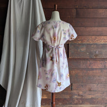 Load image into Gallery viewer, 90s Vintage Lilac Floral Mini Dress
