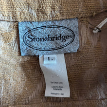 Load image into Gallery viewer, 90s Vintage Golden Tapestry Vest