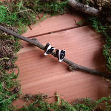 Load image into Gallery viewer, Porcelain Badger Stud Earrings