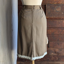 Load image into Gallery viewer, Upcycled 'Butterfly Lace' Patched Midi Skirt