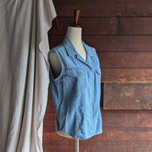 Load image into Gallery viewer, 90s Vintage Denim Sleeveless Top