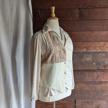 Load image into Gallery viewer, 70s Vintage Plus Size Polyester Knit Blouse