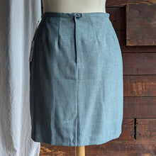 Load image into Gallery viewer, 90s Vintage Blue-Grey Mini Skirt