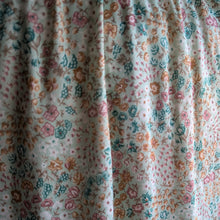 Load image into Gallery viewer, 70s Vintage Polyester Floral Peasant Blouse
