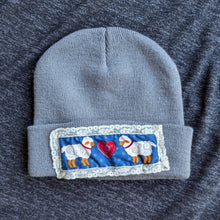 Load image into Gallery viewer, Upcycled Sheep Patch Beanie