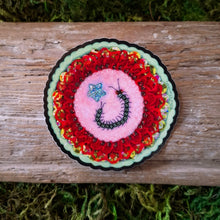 Load image into Gallery viewer, Centipede Rosette Vinyl Sticker