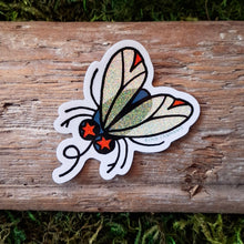 Load image into Gallery viewer, Sparkly Fly Vinyl Sticker
